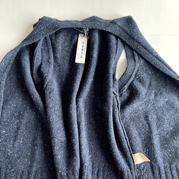 NWT Alex Mill Donegal Navy Wool Blend Cardigan Vest Medium - Picture 8 of 12